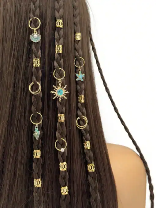 SHEIN 45pcs Sea Elements Hair Accessories Hair Jewelry