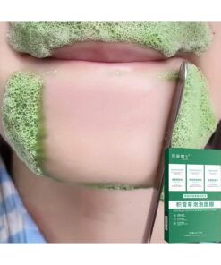 SHEIN 12 Pieces Asian Center Plant Bubble Facial Mask