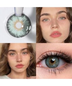 SHEIN 1 Pair Of Natural Color Soft Contact Lenses, Yearly