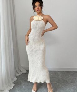 SHEIN Chiquease Crocheted Summer Dress