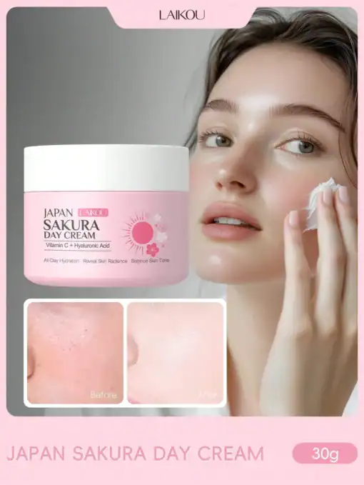 LAIKOU 1pc Japanese LAIKOU Day Cream Rose