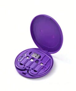 SHEIN USB Adapter Phone Holder Stand, Storage Case
