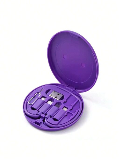 SHEIN USB Adapter Phone Holder Stand, Storage Case