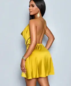 SHEIN SOLERSUN Elegant And Sexy Summer Outfits Mini Dress