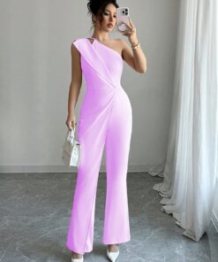 SHEIN Elenzga New Elegant High-Quality Slim & Whitening Jumpsuit
