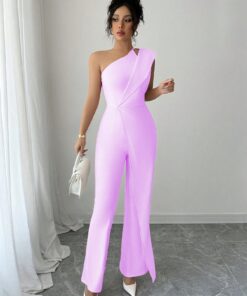 SHEIN Elenzga New Elegant High-Quality Slim & Whitening Jumpsuit