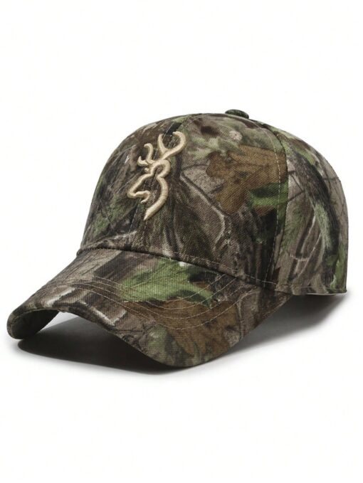 SHEIN Unisex Camouflage Baseball Cap