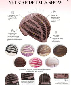 SHEIN Linen Brown Short Wavy Hair Synthetic Heat-Resistant Wig