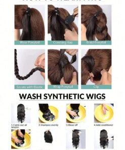 SHEIN Long Ponytail Hair Extensions