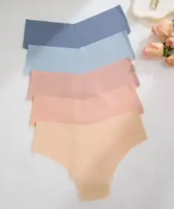 SHEIN 5pcs/Pack Women No-Trace Comfortable Soft Sexy