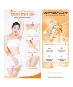 Body Whitening Cream, Intimate Area Whitening And Brightening Cream