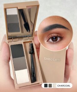 SHEGLAM Puff Brow Palette-Charcoal