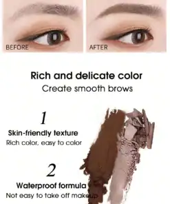Waterproof Eyebrow Powder & Brush