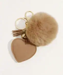 Women Rhinestone Inlaid Korean Solid Color Heart